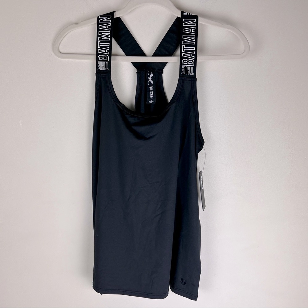 EleVen By Venus Williams | Batman Fighter Tennis Pickleball Tank Top Black | M - Picture 4 of 9